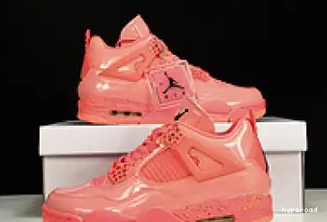 Hyperoad NRG JORDAN 4 WMNS RETRO BLACK-VOLT' PUNCH 'HOT AIR 0521